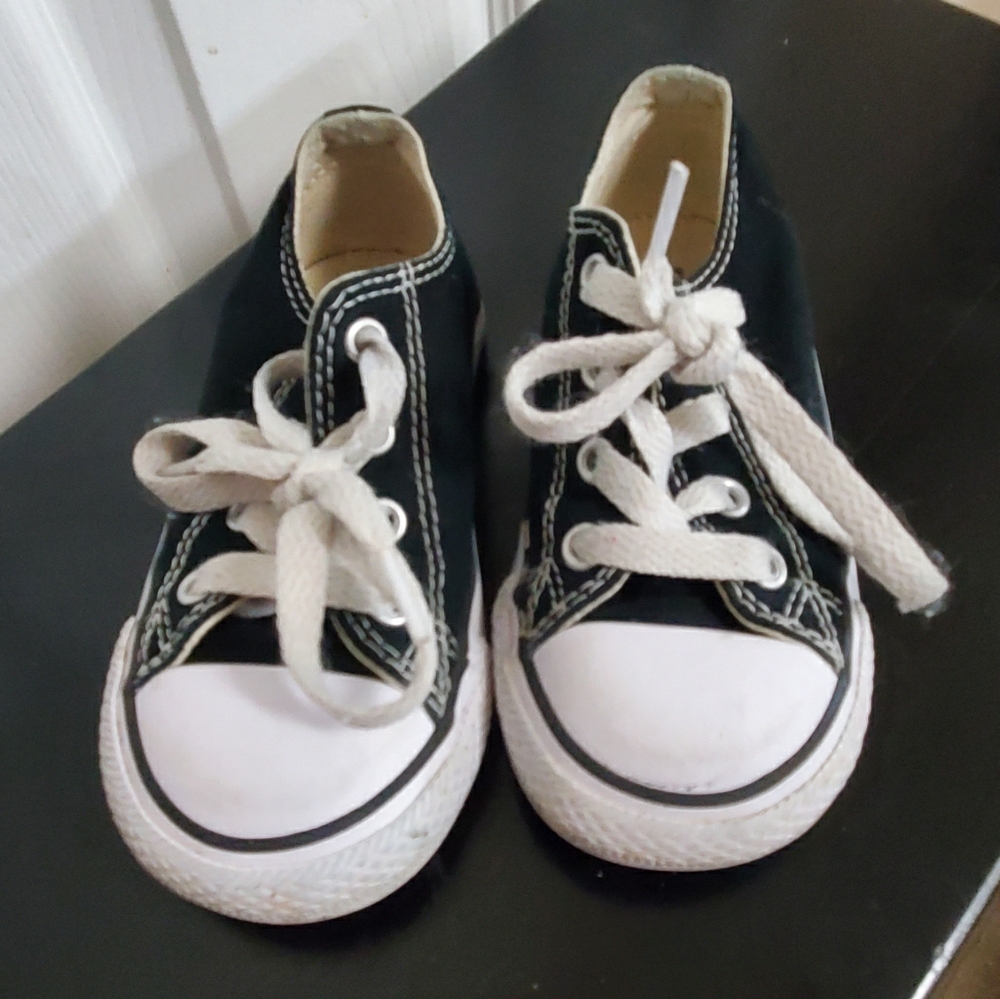 Black Toddler Converse